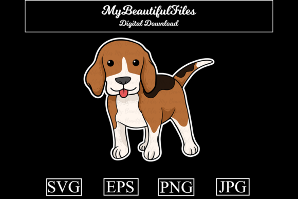 Download Beagle Dog Cartoon - Beagle Collection